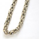 AQ165  18 inch   Antique Silver Chain