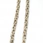 AQ165  18 inch   Antique Silver Chain