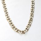 AQ166  18 inch   Antique Silver Chain