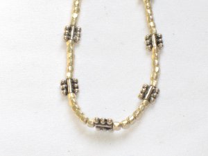 AQ169  16 Inch   Antique Silver Chain