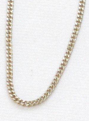 AQ172  18 inch   Antique Silver Chain