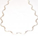 MD002       Linked Bracelet and Necklace Set in Sterling Silver