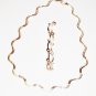 MD002 Linked Bracelet and Necklace Set in Sterling Silver