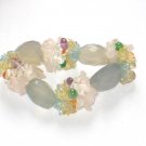 ST134       Mixed Stones Bracelet in Sterling Silver