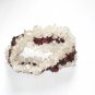 ST136       CZ and Garnet Bracelet