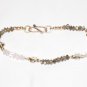 ST166       Labradorite and Moonstone Bracelet  in Sterling Silver
