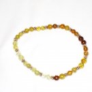ST169       Mixed Stones Bracelet in Sterling Silver
