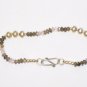 ST180       Moonstone and Labradorite Bracelet in Sterling Silver