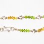 ST182       Citrine and Peridot Bracelet in Sterling Silver