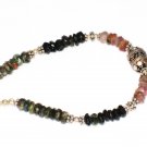 ST185       Mixed Stones Bracelet in Sterling Silver