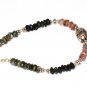 ST185       Mixed Stones Bracelet in Sterling Silver