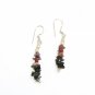 ST311       Mixed Stones Necklace, Bracelet and Earrings Sets in Sterling Silver