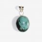 PN173       Moss Agate Pendant in Sterling Silver