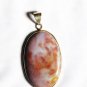 PN226       Moss Agate Pendant in Sterling Silver