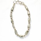 ST005       Rutilated Quartz Bracelet in Sterling Silver