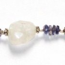 ST007       Rutilated Quartz and CZBracelet in Sterling Silver