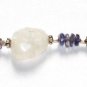 ST007       Rutilated Quartz and CZBracelet in Sterling Silver