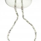 ST501       Rutilated Quartz  Necklace in Sterling Silver