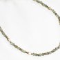 ST655       Rutilated Quartz  Necklace in Sterling Silver