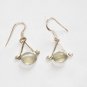 ER087 Opal Earrings in Sterling Silver