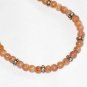 ST653       Pink Opal  Necklace in Sterling Silver