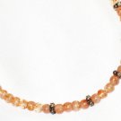 ST660       Pink Opal  Necklaces in Sterling Silver