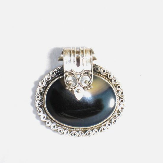 PN200 Sardonyx Pendant in Sterling Silver
