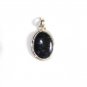 PN193       Sodalite Pendant in Sterling Silver