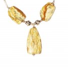 ST554       Landscape Jasper  Necklace in Sterling Silver