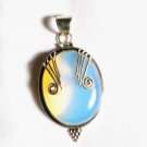 PN183       Moonstone Pendant in Sterling Silver