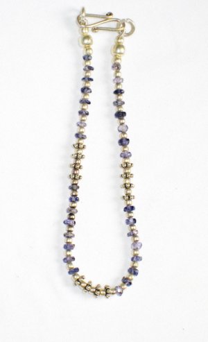 ST018       Sapphire Bracelet in Sterling Silver