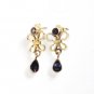 ER076       Sapphire Earrings in Sterling Silver