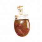 PN079       Jasper Pendant in Sterling Silver