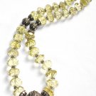 ST029       Lemon Quartz Necklace in Sterling Silver
