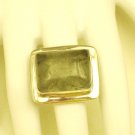 RG001 - Agate Ring in Sterling Silver - Size 8