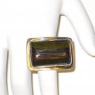 RG013 - Agate Ring in Sterling Silver - Size 11