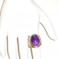 RG037       Amethyst Ring in Sterling Silver - Size 8.5