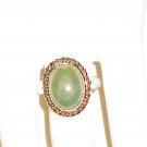 RG023       Chalcedony Ring in Sterling Silver Size 6.5