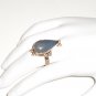 RG042       Chalcedony Ring in Sterling Silver Size 7