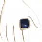 RG044       Dichroic Glass Ring in Sterling Silver, Size 6