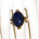 RG019       Lapis Lazuli Ring in Sterling Silver, Size 8