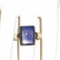 RG035       Lapis Lazuli Ring in Sterling Silver, Size 8