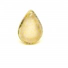 RG034       Rose Quartz Ring in Sterling Silver, Size 8