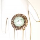 RG006       Turquoise Ring in Sterling Silver, Size 6
