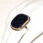 RG054       Dichroic Glass Ring in Sterling Silver