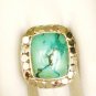 RG104       Turquoise Ring in Sterling Silver, Size 6