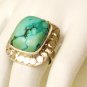 RG104       Turquoise Ring in Sterling Silver, Size 6