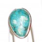 RG103 Turquoise Ring in Sterling Silver, Size 7