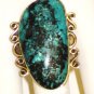 RG106       Turquoise Ring in Sterling Silver, Size 7