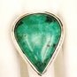 RG119       Turquoise Ring in Sterling Silver, Size 7